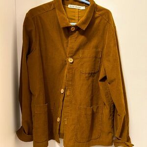 Petits Vilains cord coat; brown; excellent condition